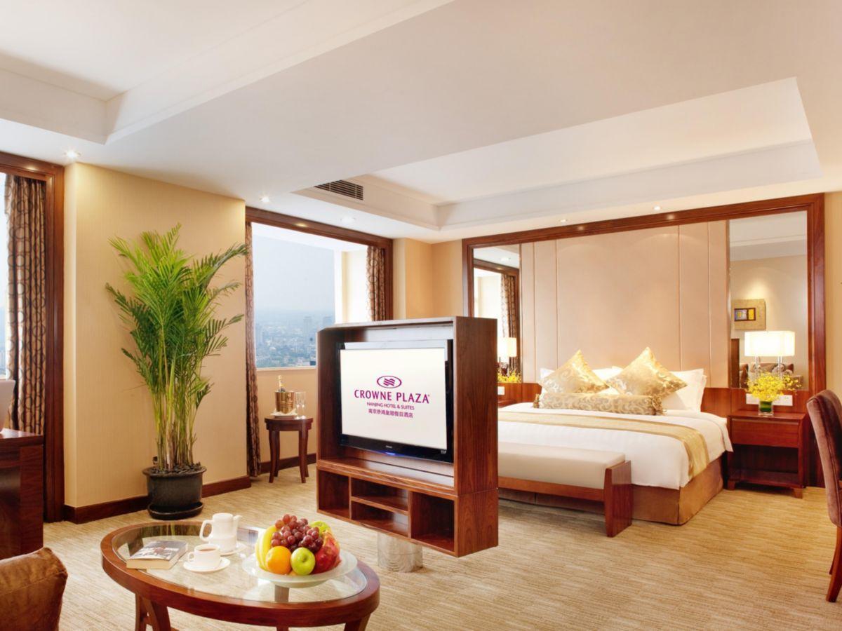 Crowne Plaza Nanjing Hotels & Suites Exteriör bild